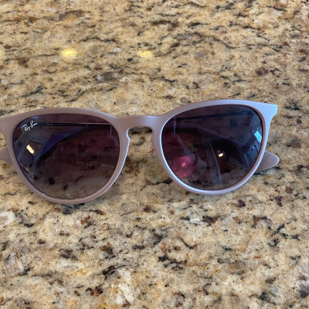 Ray ban Erika purple tinted sunglasses!
